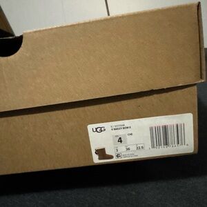 UGG Tan Boots with Brown Bows